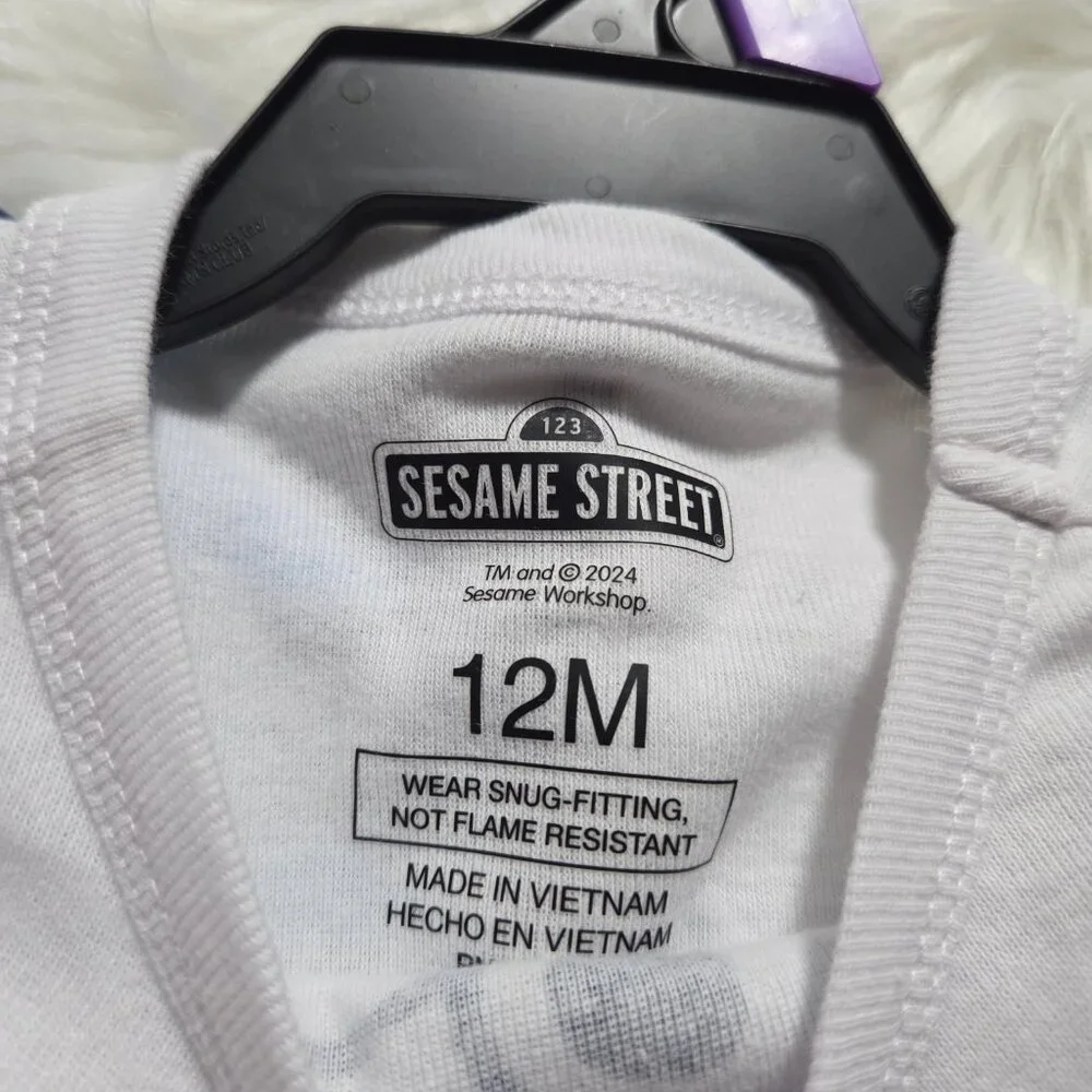 Sesame Street Cookie Monster PJ Set